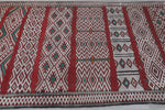 Vintage Berber kilim 5.3 FT X 9.9 FT