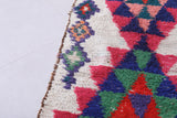 Moroccan berber rug 2.6 X 7.4 Feet
