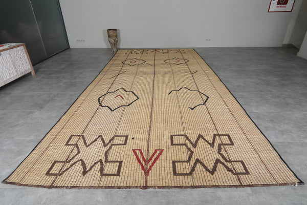 Long tuareg rug - Handwoven Tribal tuareg Rug