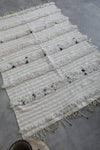 Flatwoven berber Moroccan wool rug - 3.2 FT X 5 FT