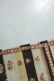Vintage Moroccan Handwoven Kilim 4.8 FT x 7.6 FT – Traditional Geometric Design