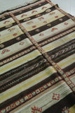 Vintage Moroccan Handwoven Kilim 4.8 FT x 7.6 FT – Traditional Geometric Design