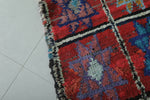 Vintage Handmade Moroccan Berber Rug 3.1 FT X 6.1 FT | Handwoven Charm