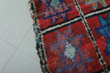 Vintage Handmade Moroccan Berber Rug 3.1 FT X 6.1 FT | Handwoven Charm