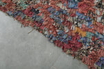 Rusty Coral Moroccan Shag Runner – 2.7 x 6.8 ft