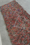 Rusty Coral Moroccan Shag Runner – 2.7 x 6.8 ft