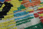 Vintage Colorful Runner Rug – 2.5 x 8.2 FT, Handmade Artistic Design