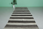 Vintage Moroccan Handwoven Kilim 4.9 FT x 14.3 FT – Long Tribal Rug