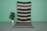 Vintage Moroccan Handwoven Kilim 4.9 FT x 14.3 FT – Long Tribal Rug