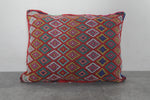 Handwoven Moroccan Kilim Pillow 13.3 inches x 18.1 inches