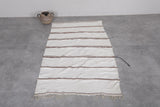 Handwoven Moroccan Berber Rug – 3.3 x 5.4 Feet | Traditional Minimalist Decor