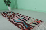 Coloufu handmade contemporary rug 2.4 FT X 10 FT