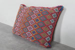 Handwoven Moroccan Kilim Pillow 13.3 inches x 18.1 inches