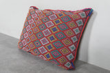 Handwoven Moroccan Kilim Pillow 13.3 inches x 18.1 inches