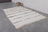 Handwoven Moroccan Berber Rug – 3.3 x 5.4 Feet | Traditional Minimalist Decor