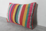 Handwoven Moroccan Kilim Pillow 13.3 inches x 18.1 inches