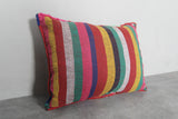Handwoven Moroccan Kilim Pillow 13.3 inches x 18.1 inches