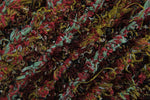 Earthy Horizon Moroccan Rug – 3.6 FT X 6.9 FT Striped Vintage Boucherouite rug