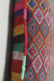 Handwoven Moroccan Kilim Pillow 13.3 inches x 18.1 inches