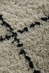 Handmade Beni ourain Moroccan Rug - Custom Rug - Wool rug