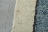 Contemporary Moroccan Wool Rug – 6.7 FT x 7.9 FT Handmade Wool Carpet