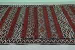 Traditional Moroccan Berber Rug 5.5 FT X 11.3 FT | Handwoven Red Runner