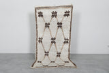 Small Beni Ourain Rug 2.7 X 6.1 FT Berber Rug