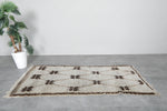 Small Beni Ourain Rug 2.7 X 6.1 FT Berber Rug