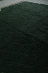 10.4 x 10.3 FT Moroccan Area Rug – Dark Green Maze Design