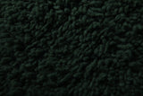 10.4 x 10.3 FT Moroccan Area Rug – Dark Green Maze Design