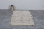 Beige Flatwoven berber Moroccan rug - 3.6 FT X 5.9 FT