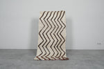 Handmade Beni Ourain Rug 2.6 X 5.2 FT