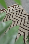 Handmade Beni Ourain Rug 2.6 X 5.2 FT