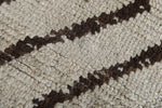 Handmade Beni Ourain Rug 2.6 X 5.2 FT