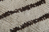 Handmade Beni Ourain Rug 2.6 X 5.2 FT