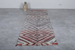 Vintage Berber Rug – 3.2 x 9.7 FT Handmade Moroccan Runner