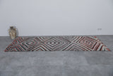 Vintage Berber Rug – 3.2 x 9.7 FT Handmade Moroccan Runner