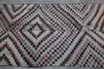 Vintage Berber Rug – 3.2 x 9.7 FT Handmade Moroccan Runner