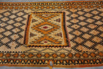 Vintage Handmade Runner Rug 4.3 FT X 11.3 FT