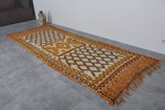 Vintage Handmade Runner Rug 4.3 FT X 11.3 FT