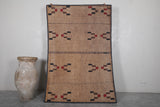 Tuareg Rug - 4.9 x 7.1 ft Handwoven Natural Mat