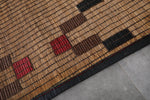 Tuareg Rug - 4.9 x 7.1 ft Handwoven Natural Mat