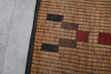 Tuareg Rug - 4.9 x 7.1 ft Handwoven Natural Mat