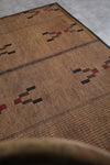 Tuareg Rug - 4.9 x 7.1 ft Handwoven Natural Mat