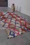 Moroccan runner rug 3 X 5.8 Feet