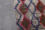 Moroccan runner rug 3 X 5.8 Feet