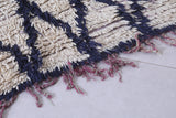 Moroccan berber rug 2.5 X 8.1 Feet