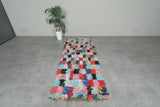Multicolor Moroccan Boucherouite Rug – 5.2 x 7.5 Feet Handmade Patchwork Carpet