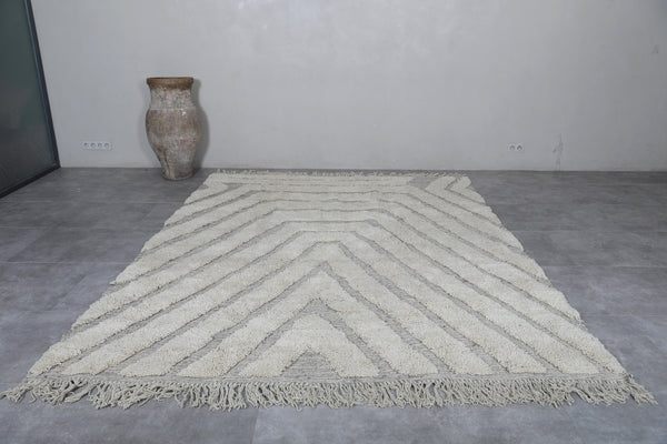 All wool custom Moroccan rug – Elegant and soft design