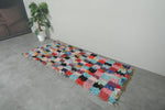 Multicolor Moroccan Boucherouite Rug – 5.2 x 7.5 Feet Handmade Patchwork Carpet